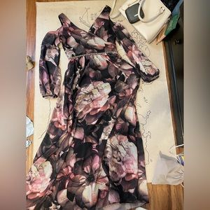 Long beautiful dress worn few times,  fabric is soft